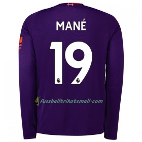 Günstige Fußballtrikots Liverpool Mane 19 2018-2019 Langarm Auswärts-trikot kaufen